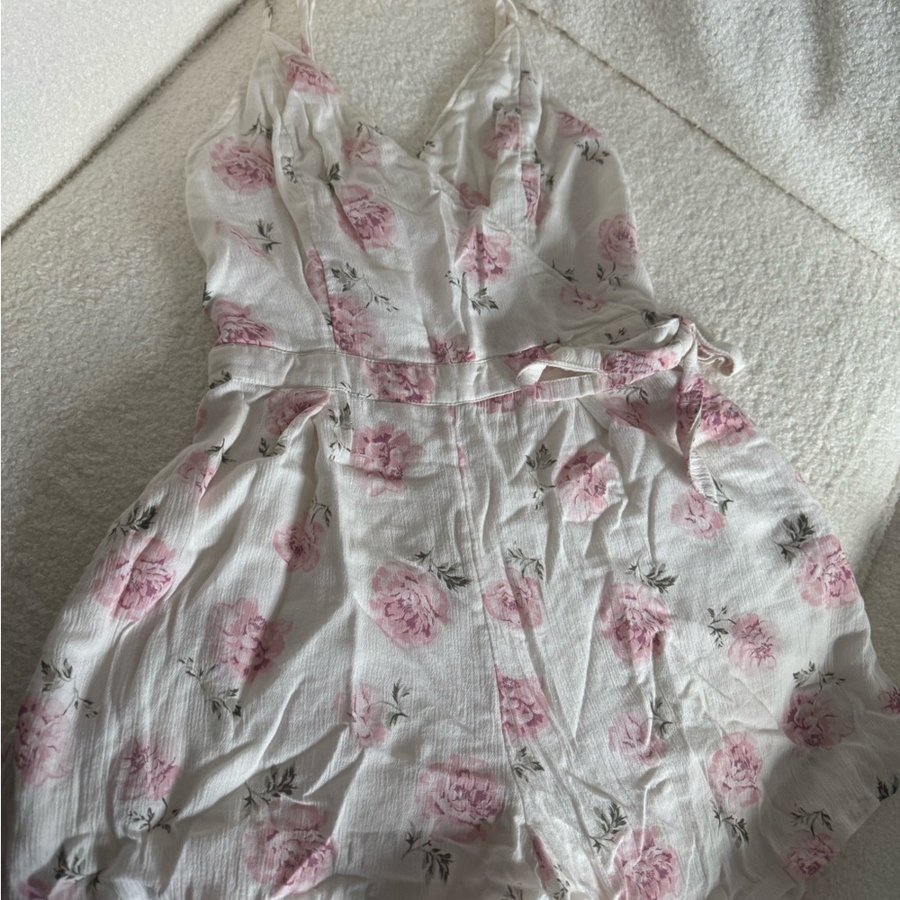 Floral Sleeveless Romper
